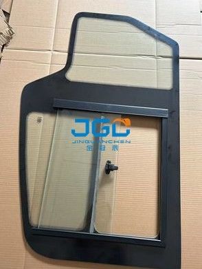 75S-9 75X Excavator Glass กระจกประตูทั้งบานพร้อมอุปกรณ์ประกอบหน้าต่างขนาดเล็ก