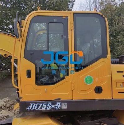 กระจกรถขุด JG75S-9 95Z กระจกบังลมหน้าประตูบนและล่างกระจกสกายไลท์แขนขวาด้านหลัง