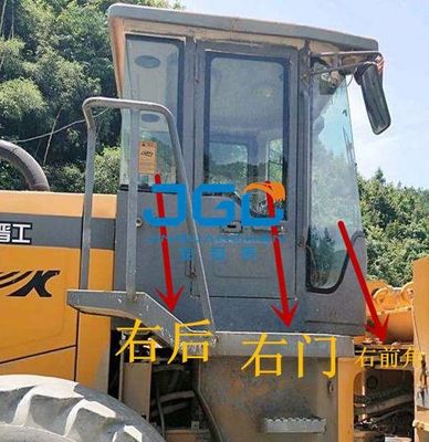 JGM756K Loader ซ้ายและขวา ประตูและหน้าต่างหน้าและหลังกระจกหน้า