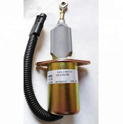 6CT 12V 24V อะไหล่เครื่องยนต์ หยุด โซเลนอยด์ ปิดน้ํามัน โซเลนอยด์ 3935650
