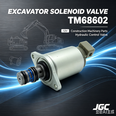 อะไหล่เครื่องบดเครื่องก่อสร้าง TM68602 วาล์วโซเลนอยด์ 12 วอล