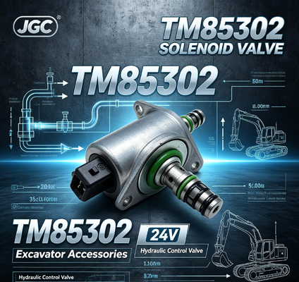 TM85302 วาล์วโซเลนอยด์ที่เหมาะสําหรับอุปกรณ์เสริมเครื่องขุด