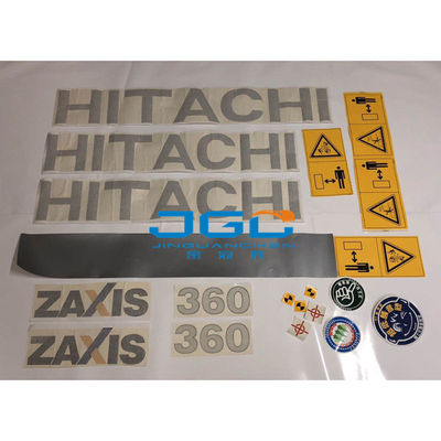 Zax70 ZAX120 อะไหล่รถขุดตีนตะขาบ ZAX200 ZAX230 ZAX270 ZAX330 ZAX400 ZAX470-3 -6 สติกเกอร์ตัวถังรถทั้งหมด