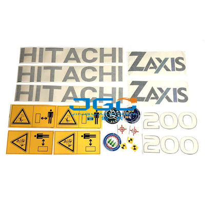Zax70 ZAX120 อะไหล่รถขุดตีนตะขาบ ZAX200 ZAX230 ZAX270 ZAX330 ZAX400 ZAX470-3 -6 สติกเกอร์ตัวถังรถทั้งหมด