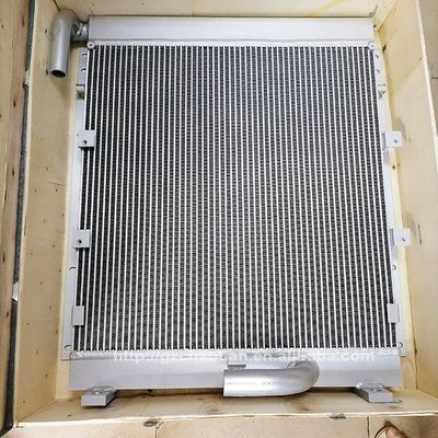 SK200 หม้อน้ำอลูมิเนียม YN05P00007S002 เครื่องทำความเย็นน้ำมันไฮดรอลิก SK200LC Excavator Water Tank