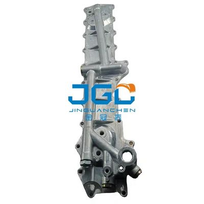 หม้อน้ำน้ำมันรถขุด 6M60 6D17 6D16 ฝาปิดด้านข้างคูลเลอร์ ME132142 Sk330-6e