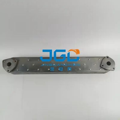 องค์ประกอบเครื่องยนต์ 6RB1 6D17 E120 Element Stainless Steel Oil Cooler Core 1-21700033-0