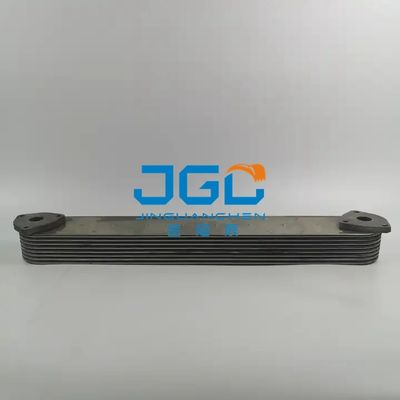 องค์ประกอบเครื่องยนต์ 6RB1 6D17 E120 Element Stainless Steel Oil Cooler Core 1-21700033-0