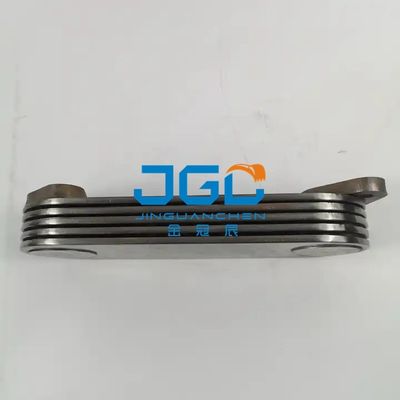 4D105 Excavator ชิ้นส่วนเครื่องยนต์ดีเซล 6134-61-2113 600-651-1421 Oil Cooler Core