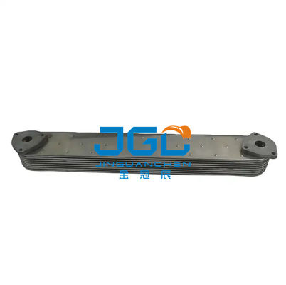 องค์ประกอบเครื่องยนต์ 6RB1 6D17 E120 Element Stainless Steel Oil Cooler Core 1-21700033-0