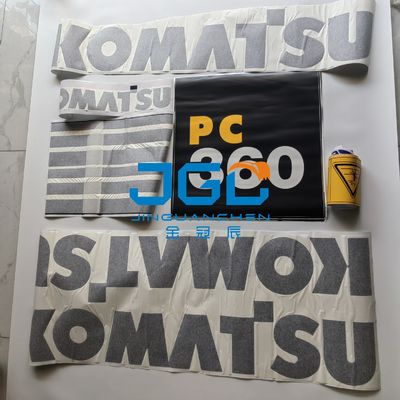 สติกเกอร์ตัวถังภายนอก อะไหล่รถขุด PC360 Excavator Sticker