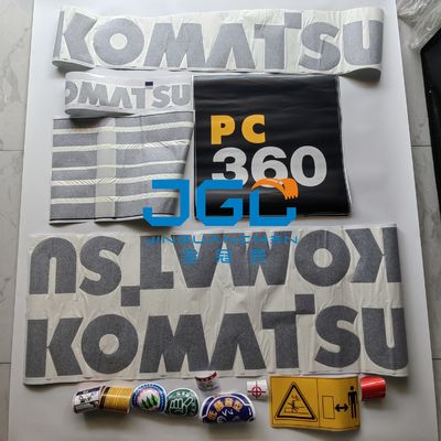 สติกเกอร์ตัวถังภายนอก อะไหล่รถขุด PC360 Excavator Sticker