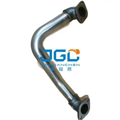 SK200-8 J05E ส่วนประกอบเครื่องยนต์รถขุด EGR คูลเลอร์ท่อไอดีเหล็ก VH173081330A