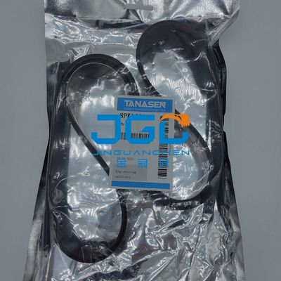 8PK1230 เครื่องกำเนิดไฟฟ้ากระแสสลับสายพานพัดลมระบายความร้อนรถขุดอะไหล่สายพาน 6743-61-3710 สำหรับรถขุด PC300-7