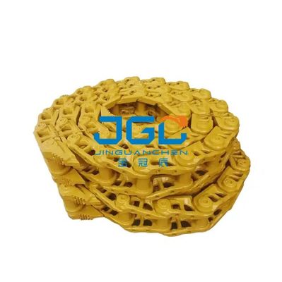 PC200-5 PC200-6 PC200-7 Excavator Track Chain 20Y-32-00014 ส่วนประกอบแชสซี