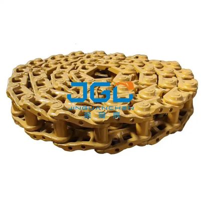 PC200-5 PC200-6 PC200-7 Excavator Track Chain 20Y-32-00014 ส่วนประกอบแชสซี