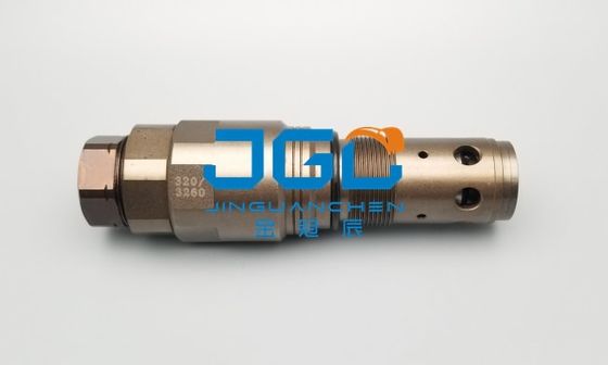 SK200-6 Rotary Relief Valve YN22V00028F1 ส่วนประกอบไฮดรอลิกของรถขุด