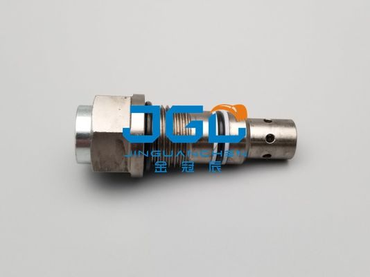 XCMG150 SK130-8 ส่วนประกอบไฮดรอลิกของรถขุดวาล์วบรรเทาการเดินทาง