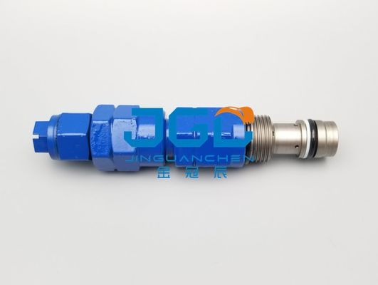 วาล์วบรรเทาหลัก HL150 LG915E Excavator Hydraulic Parts ชิ้นส่วนเครื่องจักรกล