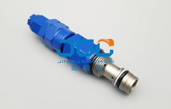วาล์วบรรเทาหลัก HL150 LG915E Excavator Hydraulic Parts ชิ้นส่วนเครื่องจักรกล
