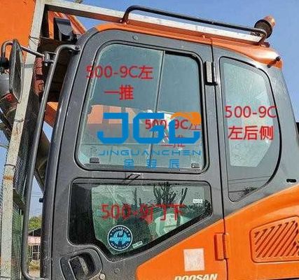 DH215-7 215-9 80G Excavator Crane Cab กระจกบังลมหน้าหลังประตูล่าง