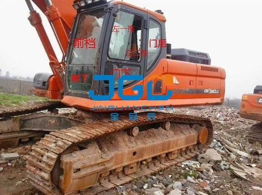 DH215-7 215-9 80G Excavator Crane Cab กระจกบังลมหน้าหลังประตูล่าง
