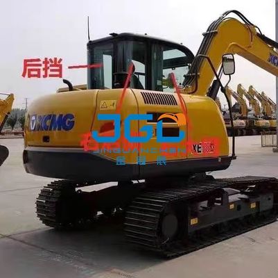 XE75DA 85C 80 Front Lower Gear Glass Excavator Front Damper Glass ด้านหลังกระจกโค้ง