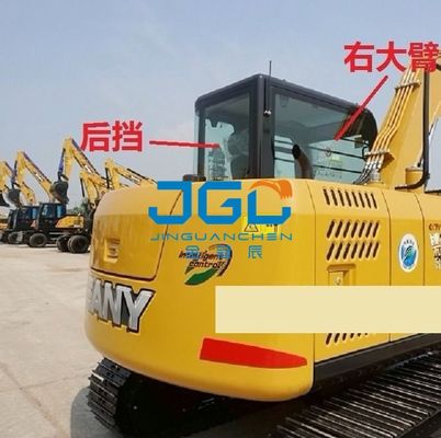Excavator SY75C SY65C เฟืองหน้า เฟืองล่างด้านหน้า ประตูสกายไลท์ ส่วนล่าง ด้านหลัง แผ่นกั้น กระจกนิรภัยด้านซ้าย