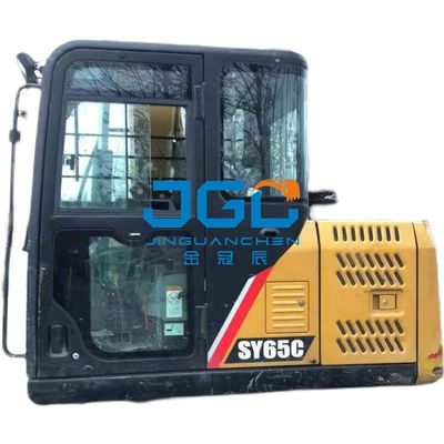 Excavator SY75C SY65C เฟืองหน้า เฟืองล่างด้านหน้า ประตูสกายไลท์ ส่วนล่าง ด้านหลัง แผ่นกั้น กระจกนิรภัยด้านซ้าย