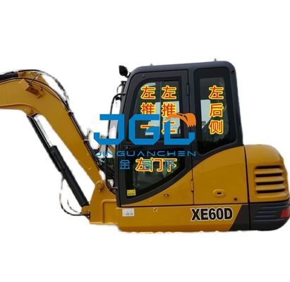 XE60D Excavator Front Windshield Front Door Skylight Right Arm กระจกนิรภัย