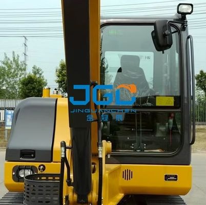 XE60D Excavator Front Windshield Front Door Skylight Right Arm กระจกนิรภัย