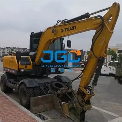 XYB75W-9 XYB75W-8T Excavator Glass Cab ประตูเลื่อนด้านล่างด้านหน้าที่ด้านหลังของกระจกนิรภัยแขนขวา