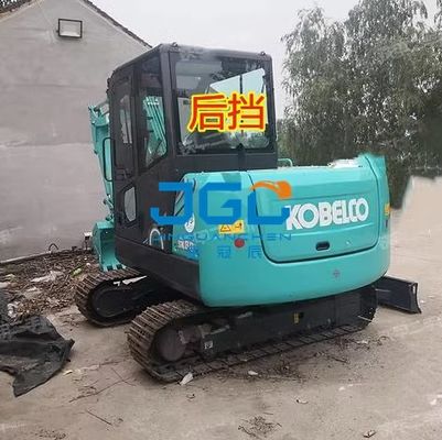 SK60-10 Excavator Glass Front Wind Damper ประตูบนและล่างหน้าต่างบานเลื่อนด้านหลัง Baffle แขนขวากระจกนิรภัย