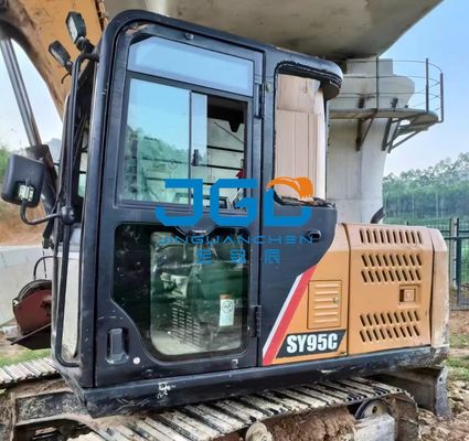 75C 95C 75Pro Excavator กระจกบังลมหน้าเลื่อนหน้าต่างด้านหลังดัดด้านหลังสกายไลท์กระจกด้านบน