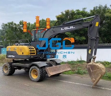 670BM 680 690 Excavator Glass กระจกหน้ารถประตูกระจกหน้าต่างบานเลื่อน