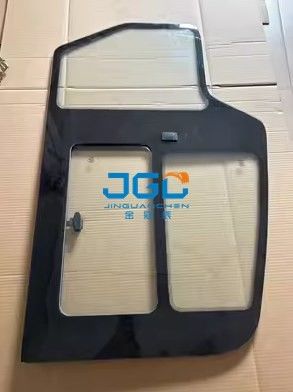 75S-9 75X Excavator Glass กระจกประตูทั้งบานพร้อมอุปกรณ์ประกอบหน้าต่างขนาดเล็ก