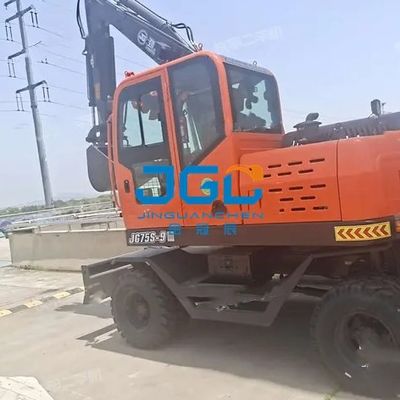 กระจกรถขุด JG75S-9 95Z กระจกบังลมหน้าประตูบนและล่างกระจกสกายไลท์แขนขวาด้านหลัง