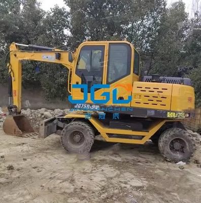กระจกรถขุด JG75S-9 95Z กระจกบังลมหน้าประตูบนและล่างกระจกสกายไลท์แขนขวาด้านหลัง