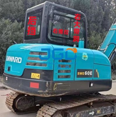 SWE60E 70 80 90 100 Excavator Glass กระจกหน้ารถหน้าต่างบานเลื่อนประตูบนและล่าง