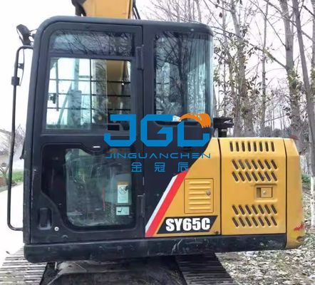 SY75C Front Windscreen Excavator Push-Pull Window บนและล่างซ้ายและขวาบล็อกด้านหลังกระจกนิรภัย