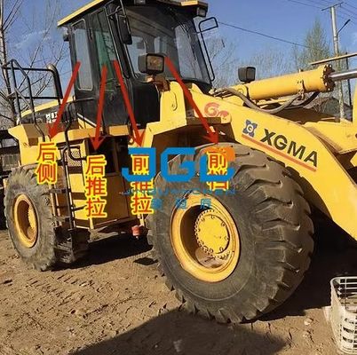 XG956-2 958 Loader Glass ประตูหน้าต่างบานเลื่อนด้านหน้ากระจกด้านหลังกระจกแกร่ง