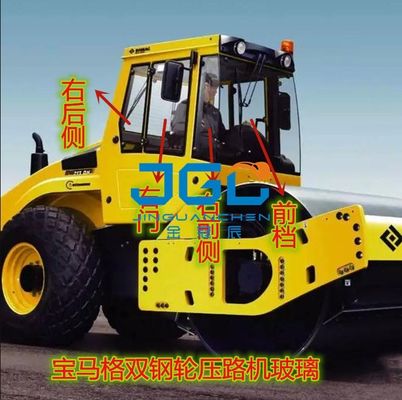 Road Roller 203AD-4 202 หน้าต่างซ้ายและขวา ประตูหน้าต่างด้านหลัง