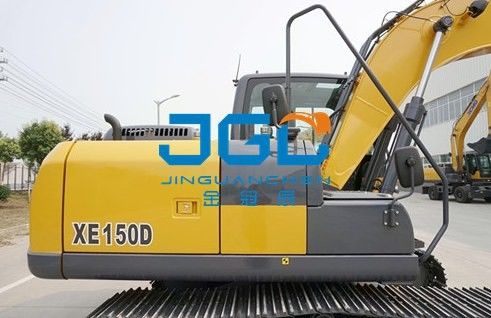 XE150D 155DK Excavator ประตูด้านหน้าและด้านหลังและหน้าต่างกระจกลามิเนตด้านซ้ายและขวา