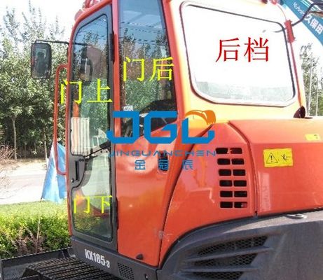 KX185-3 เครื่องขุด ด้านหน้าและด้านหลัง เกียร์ซ้ายและขวา หน้าต่างและหน้ากระจกด้านบนและด้านล่าง