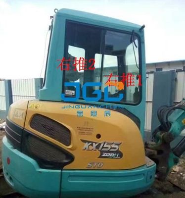 KX155 161 135-3S Excavator หน้าและหลังประตูซ้ายและขวา กระจกหน้าลมด้านบนและด้านล่าง