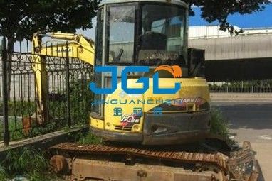 YM55 Excavator หน้าและหน้ากระจกหน้าหลัง ประตูซ้ายและขวาและหน้าต่าง