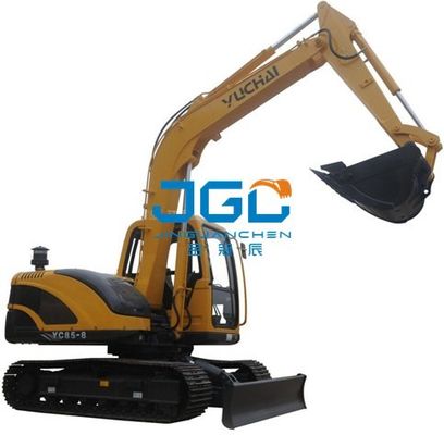 YC85-8 Excavator Front Gear Rear Block ซ้ายและขวาประตูและหน้าต่าง