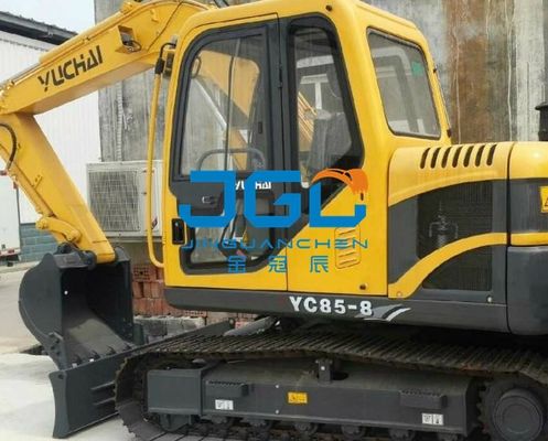 YC85-8 Excavator Front Gear Rear Block ซ้ายและขวาประตูและหน้าต่าง
