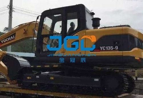 YC85-9 150 360 230 135-9 เครื่องขุดหน้าและหน้ากระจกหน้าหลัง ประตูและหน้าต่างซ้ายและขวา
