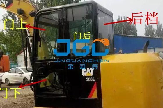 305.5E 306D Excavator หน้าและหลัง เกียร์ซ้ายและขวา ประตูและหน้าต่าง กระจกหน้า